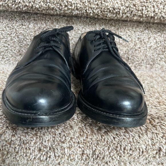 Gucci Men\'s Black Leather Oxfords Shoes main image 4